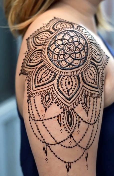 Discover More Than 72 Henna Shoulder Tattoo Super Hot Esthdonghoadian