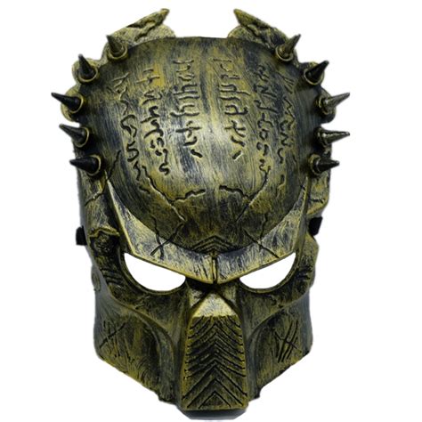 Movie Predator Mask Helmet Halloween Cosplay Costume Scary Mask Adult
