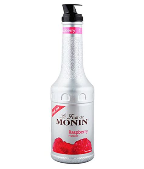Monin Raspberry Fruit Puree Syrup 1 L Buy Monin Raspberry Fruit Puree