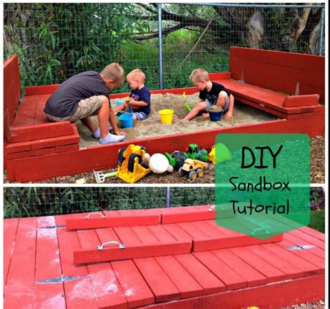 15 Fun DIY Sandbox For Your Kids To Play In - Home And Gardening Ideas