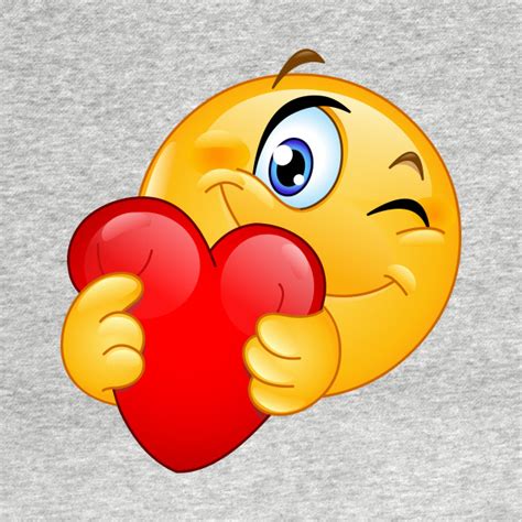 Emoji Emoticon Hugging Heart Emoji Kids Hoodie Teepublic