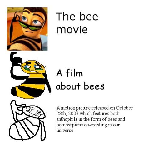 The Bee Movie Increasingly Verbose Memes Know Your Meme