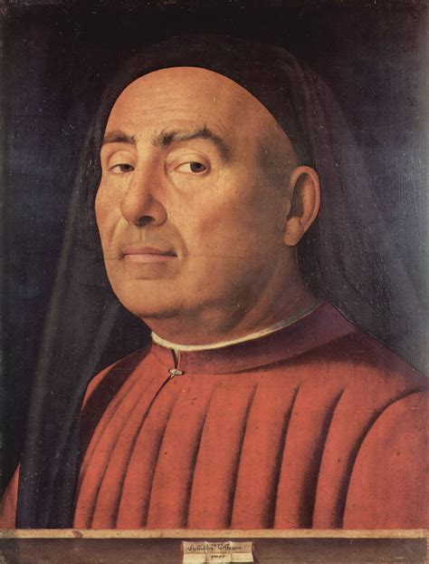 Antonello Da Messina Ritratto Di Un Uomo Trivulzio 1476 Olio Su