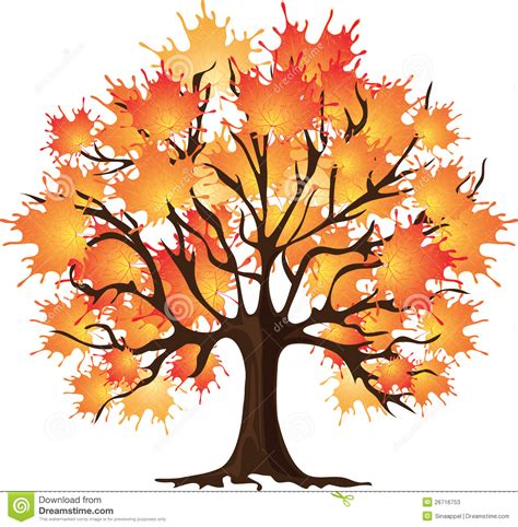 Free Fall Tree Clipart Pictures Clipartix