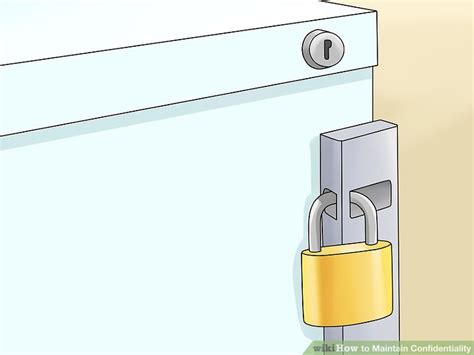3 Ways To Maintain Confidentiality Wikihow