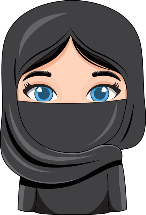 Cute Arab Girl Cartoon Character Png Png