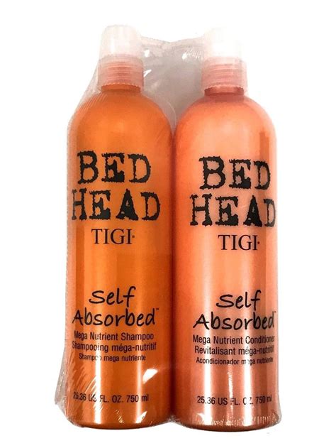 Tigi Bed Head Self Absorbed Shampoo And Conditioner 25 36 Oz Bundle