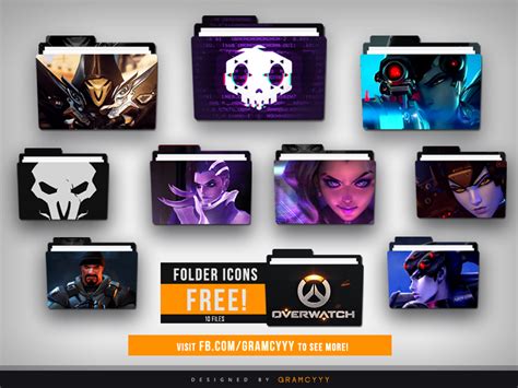 Overwatch Folder Icon 22452 Free Icons Library