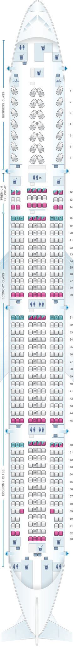Seat Map Turkish Airlines Boeing B Er Turkish Airlines