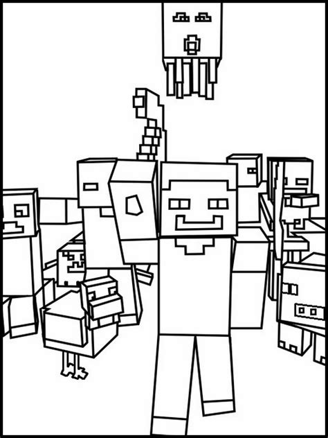 Scorrendo la scheda potrai visualizzare tutte le illustrazioni. Disegni di Minecraft 15