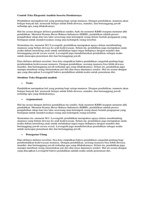 Maybe you would like to learn more about one of these? Contoh Teks Eksposisi Analitis Bahasa Inggris - retorika