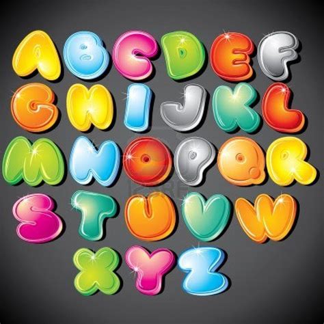 Cartoon Bubble Letters Font Download Best Popular Fonts