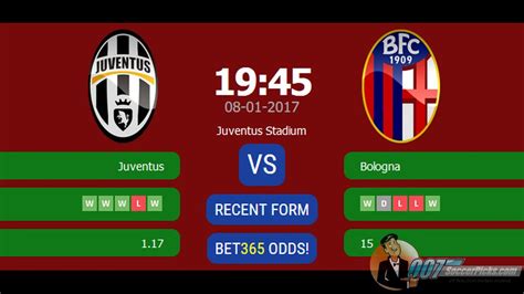 As for the prediction, we do not expect. Juventus vs Bologna PREDICTION (by 007Soccerpicks.com ...