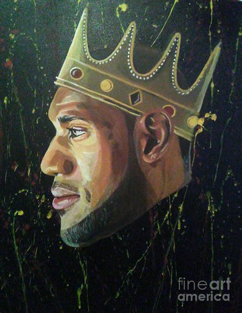 King James Painting By Jason Majiq Holmes Fine Art America