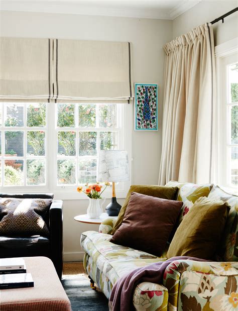 Layer up curtains and blinds for a modern look. Should I get Curtains or Blinds? | No Chintz Interior ...