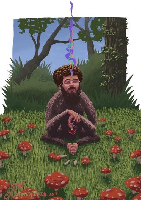Terence Mckenna Stoned Ape By Me Rspecart