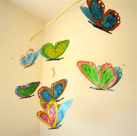 Baby ceiling mobile hanging cloud decor moon stars for nursery room baby. Butterfly Mobile hanging mobile for babies and children ...