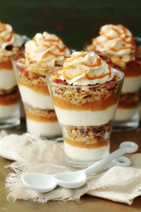 15 Best Desserts In Cups Caramel Apple Trifle Desserts Fun Desserts
