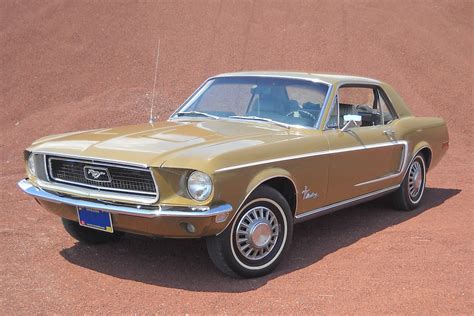 1968 Ford Mustang Color Options