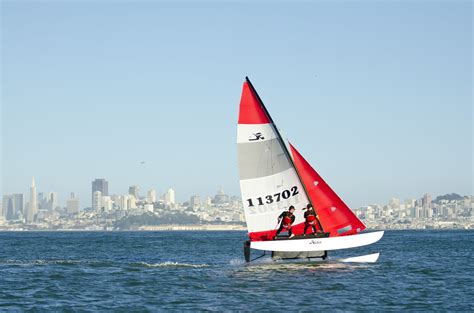 Feeling like you are flying across the water, the wind to your back Hobie 16 LE Race - Hobie Centre