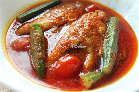 1 pokok sawi jeruk (tak letak). Masak Asam Pedas Ikan Merah Yang Terlajak Sedap - Azie Kitchen