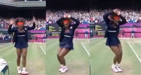 Serena Williams Did The Crip Walk After Winning Gold Photos