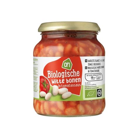 Biologisch Witte Bonen in Tomatensaus AH kopen