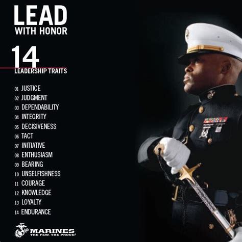 The Marines Do It Best Lead From The Front Military Life Quotes