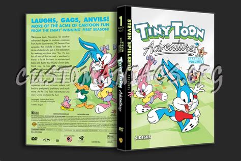 Tiny Toon Adventures Season 1 Volume 2 Dvd Cover Dvd Covers And Labels