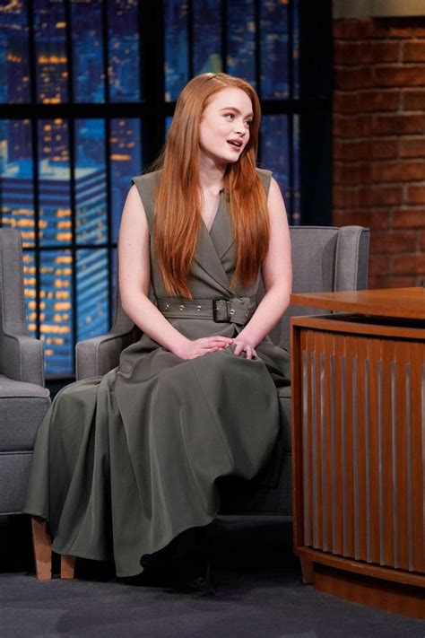 Sadie Sink - "Late Night With Seth Meyers" in NYC 01/18/2023 • CelebMafia