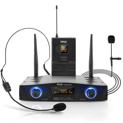 Buy Compact Uhf Wireless Microphone System Pro Portable Channel