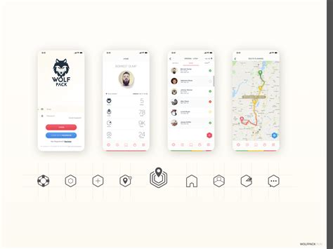 Wolfpack Ios App By Borrest Gump On Dribbble