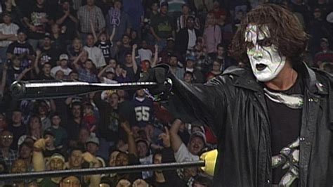 Sting Drops In On The New World Order Wcw Uncensored 1997 Wwe