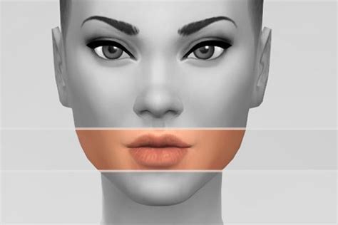 Rose Dust Sim Natural Lips Overlay Sims 4 Sims 4 Cc Skin Natural Lips
