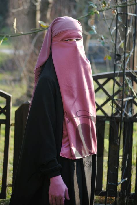 Islamische Kleidung Und Rainbow Qurane Aus Dem Orient Xxl Niqab Hellrosa Niqab Modest