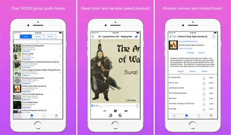 Thousands of free audiobooks await. 10 Free Audiobook Apps for iPhone or iPad 2019