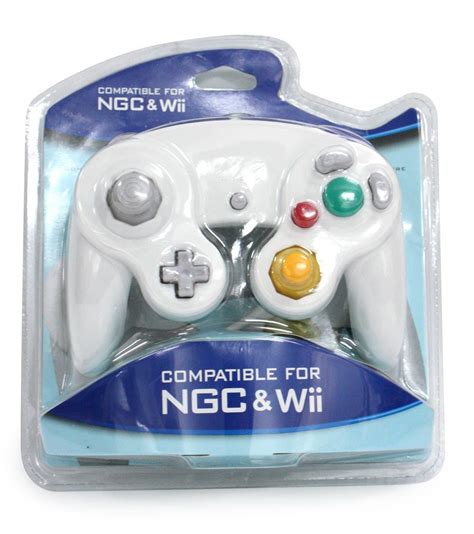 Wiigamecube Controller White For Gamecube Nintendo Wii