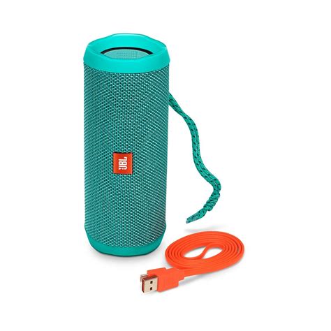 Jbl Flip 4 Waterproof Portable Bluetooth Speaker Teal