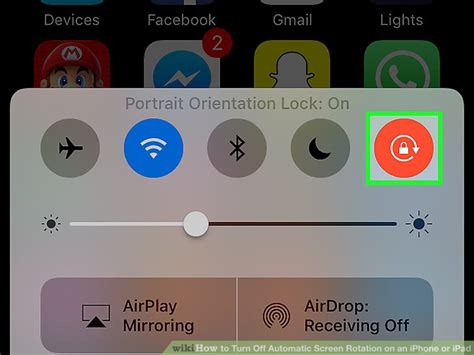 Turn your iphone or ipod touch sideways. How to Turn Off Automatic Screen Rotation on an iPhone or iPad