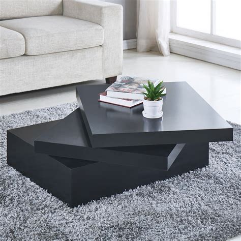 The Versatile Black Square Coffee Table - Coffee Table Decor