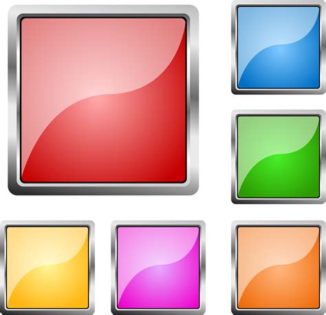 Square Button Png Png Image Collection