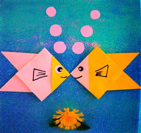 Origami Maniacs Easy Origami Fish For Little Kids