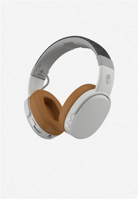 Crusher Wireless Headphones Tan Grey Skullcandy Music