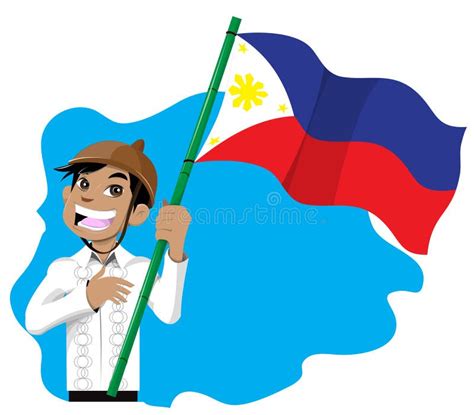 Illustration Filipino Kid Holding Philippine Flag Sto Vrogue Co