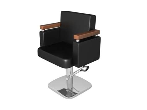 Beauty Salon Hairdressing Barber Chair Free 3d Model Max Vray