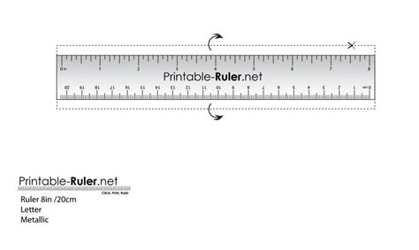 The free printable ruler is great if you need a ruler in a flash and don't want to go to the office store this printable ruler is perfect for measuring bottles and containers because unlike standard wood or. 92 Free, Printable Rulers in Actual Size
