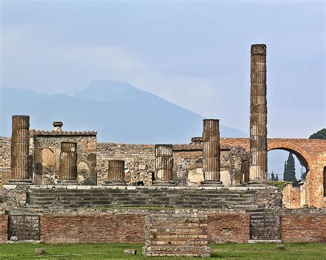 pompeii and mount vesuvius photograph by betty eich pixels