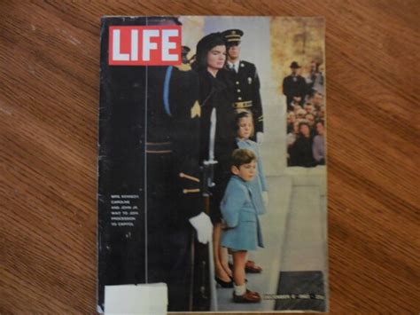 Vintage Jfk Life Magazine December 6 1963 John F