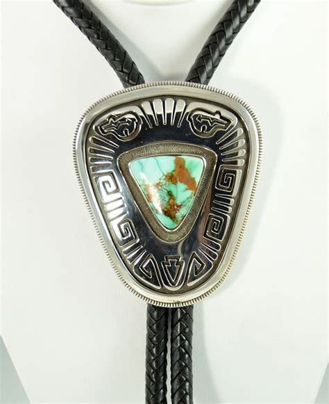 Navajo Bolo Tie Leonard Gene