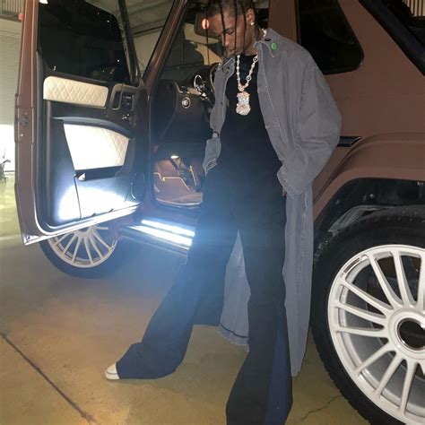 Spotted Travis Scott Rolls Up In Raf Simons Pause Online Mens
